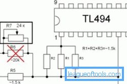 Obvod zpětné vazby napětí TL494 v napájecím zdroji počítače
